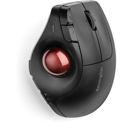 UPC: 0085896753261 | Kensington  KMW75326  Pro Fit Ergo Vertical Wireless Trackball  1  Black
