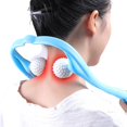 thumbnail image 2 of CAROOTU Handheld Neck Massager Lightweight Manual Muscle Massager Stick Tool for Neck Muscle Pain Relief New, 2 of 6