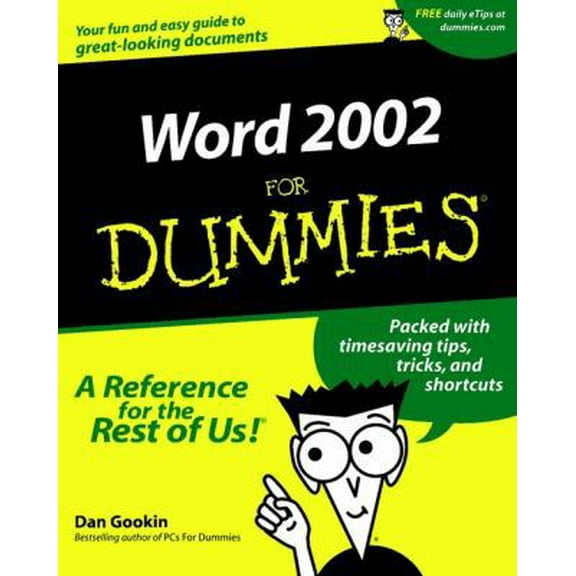 Pre-Owned Word 2002 For Dummies (Paperback) 0764508393 9780764508394
