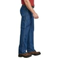thumbnail image 4 of Dickies Men's Tough Max Relaxed Fit Straight Leg 5-Pocket Carpenter Denim Jeans Stonewashed Indigo Blue 34 x 30, 4 of 4