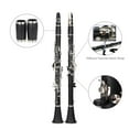 thumbnail image 5 of Glarry Beginner 17-Key B Flat Clarinet Kit with Case Mouthpieces,Black, 5 of 9