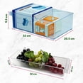 thumbnail image 4 of Cubos Transparentes De Almacenamiento CHIC FLIC De Acrilico 3 Pzs, 4 of 5
