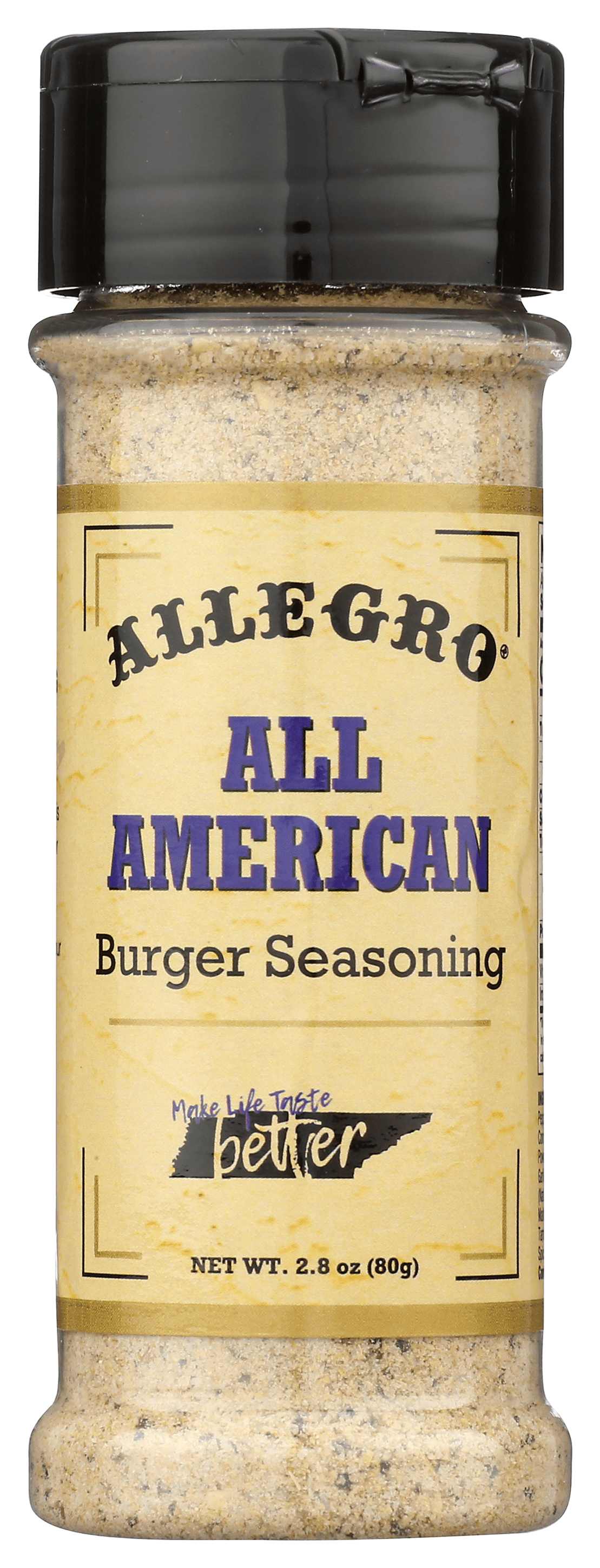 (2 pack) Allegro All American Burger Seasoning, 2.8 oz