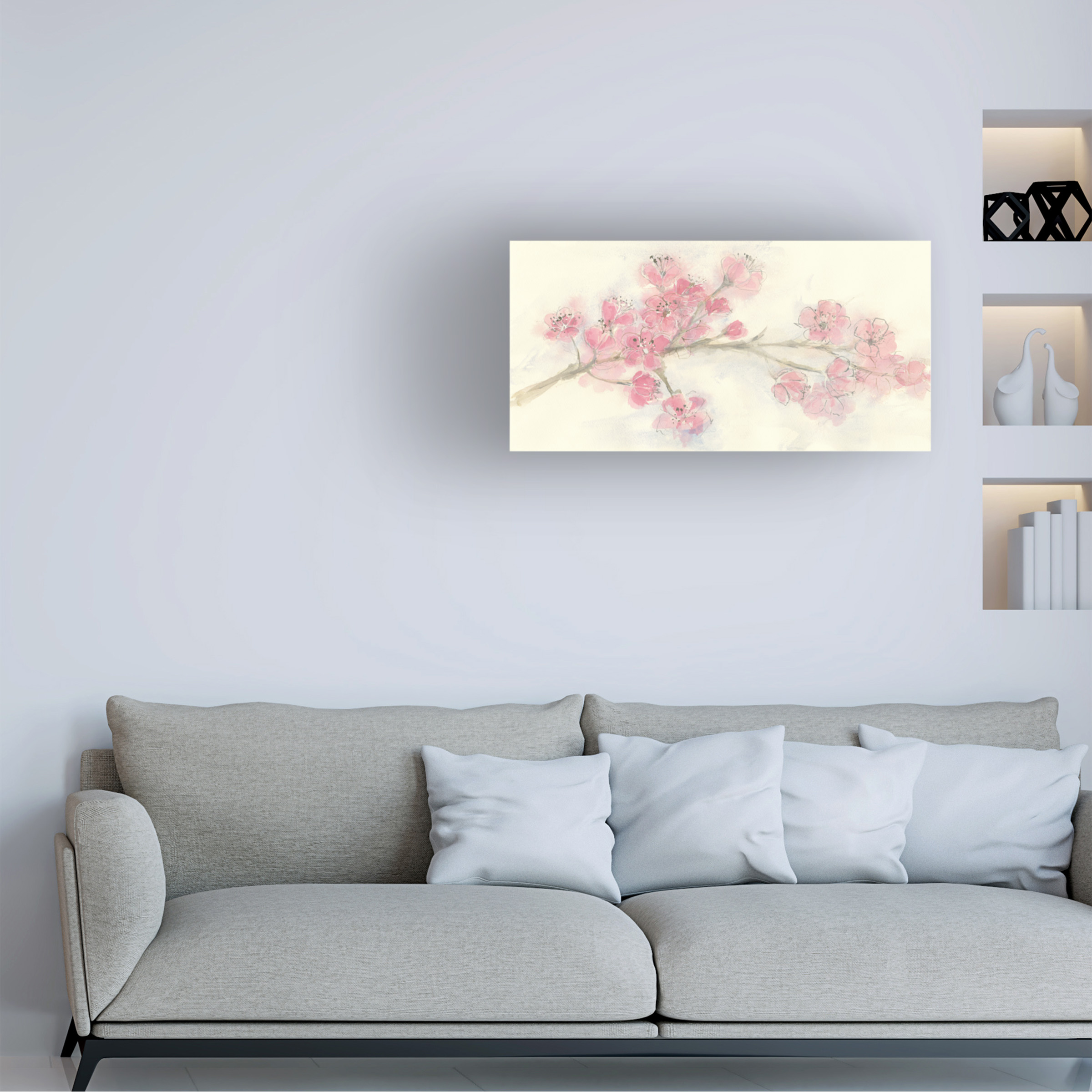 Trademark Fine Art 'Cherry Blossom I' Canvas Art by Chris Paschke