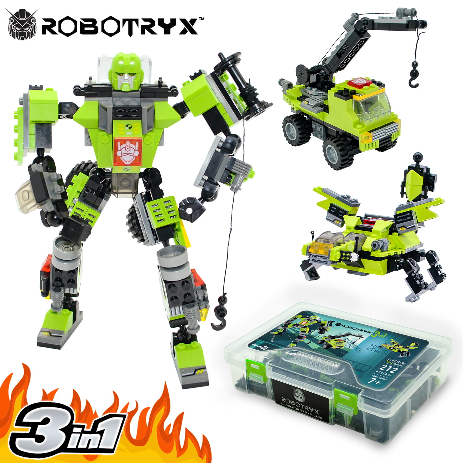 Robot STEM Toy | 3 In 1 Fun Creative Set | Construction ...