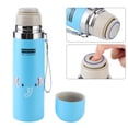 thumbnail image 4 of Taza de vacío botella de agua con aislamiento de acero inoxidable a prueba de fugas para viajes de senderismo mantiene el agua fría y caliente para niños Octpeak Otros, 4 of 8