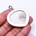 thumbnail image 2 of Shiva Eye Shell-Turkey 925 Sterling Silver Pendant 2.03", Off White Shiva Eye Shell Pendant P_9362_373_7, New Year Sale, Valentin's Day Gift, 2 of 2