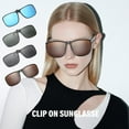 thumbnail image 3 of Gafas de sol fotocromáticas polarizadas con clip para hombres miopes: ideales para pescar, conducir, hacer senderismo y actividades al aire libre., 3 of 5