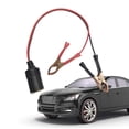 thumbnail image 3 of Kuymtek 12V10A Encendedor Cigarros Cabeza A Batería Clip Cable Coche Inversor Convertir Línea, 3 of 9