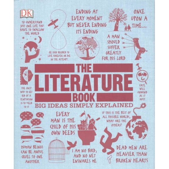Pre-Owned The Literature Book: Big Ideas Simply Explained Paperback