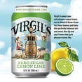 thumbnail image 5 of Virgil's New All-Natural Zero Sugar Lemon Lime Soda, 12-oz (24 Cans), 5 of 9