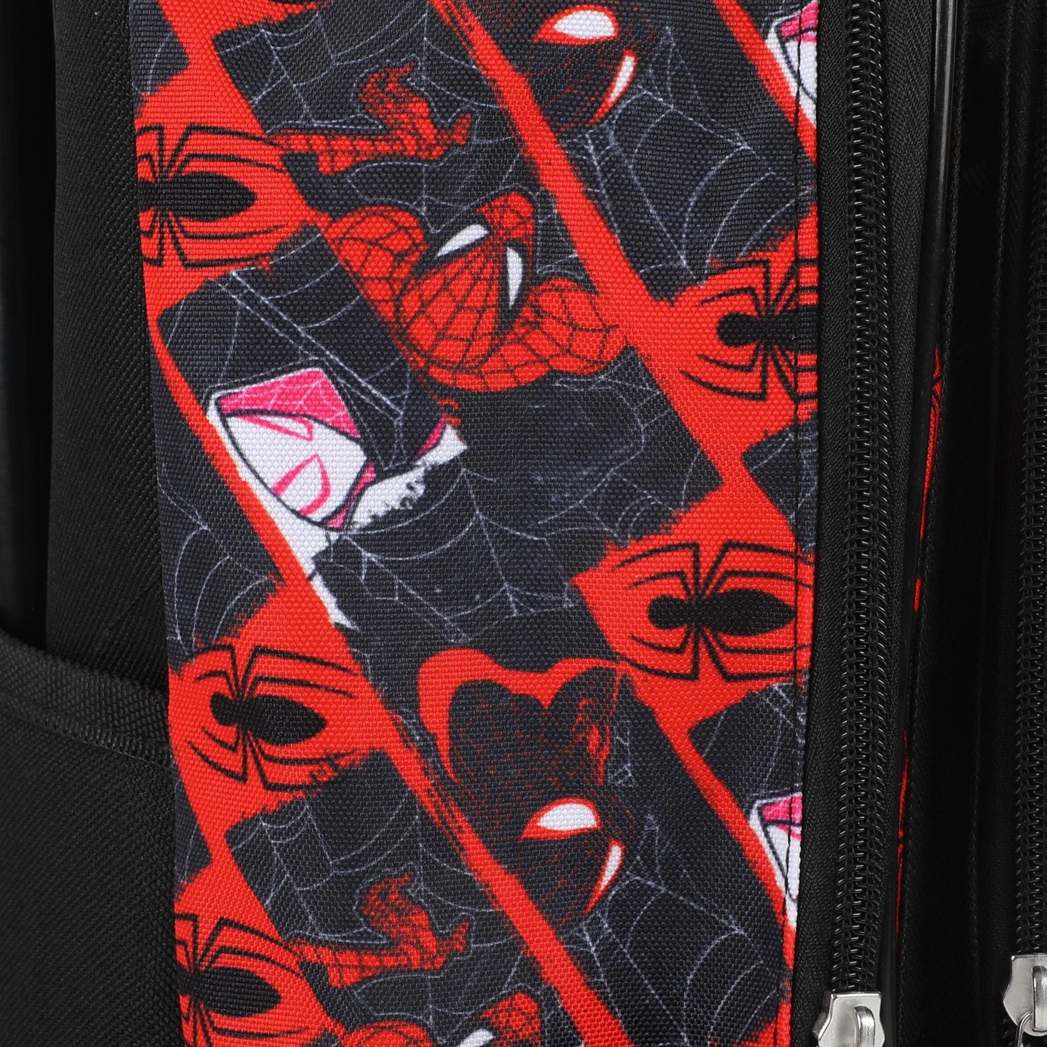 Marvel Spiderman Rolling Backpack 16" Featuring Peter Parker Spider-Man, Miles Morales Spider-Man, Ghost Spider