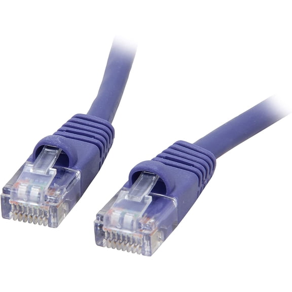 Rosewill CY-CAT5E-01-PR 1 ft. Cat 5E Purple 350Mhz UTP Network Cable