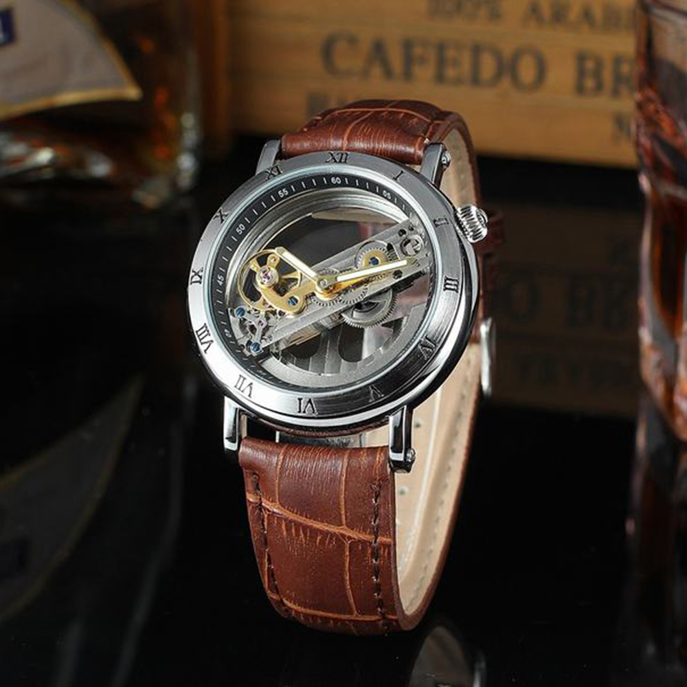 montre automatique squelette