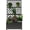 46x71in Black, variant on Galvanized Steel Raised Garden Bed with Trellis for Vegetables, Planter Box with Lockable Wheels, Drainage Holes & Privacy Screen for Vegetables, Vines,46x71in