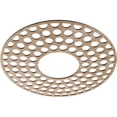 thumbnail image 2 of 26"OD x 9 1/2"ID x 3/8"T Fink Wood Fretwork Pierced Ceiling Medallion, Red Oak, 2 of 3