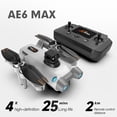 thumbnail image 4 of Dron AE6 /AE6 Max con GPS, 4K, cámara profesional ESC, 5G, FPV, evitación Visual de obstáculos, Motor sin escobillas, Quadcopter, juguete RC, nuevo, 4 of 4