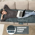 thumbnail image 3 of Costway Foldable Massage Mat Full Body Massager with Heat & 10 Vibration Motors, 3 of 10