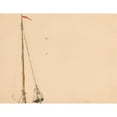 thumbnail image 2 of Willem Bastiaan Tholen 14x12 Gold Ornate Wood Frame and Double Matted Museum Art Print Titled - Study Sheet with Mast from a Ship (1870 - 1931), 2 of 4