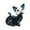 B, variant on Blukids Day of The Dead Cat Figurine, de Los Muerto Dog Figurine Halloween Dog Statue Sugar Skulls Animal Sculpture Spooky Skeleton Figure Home Desk Decorations(A)
