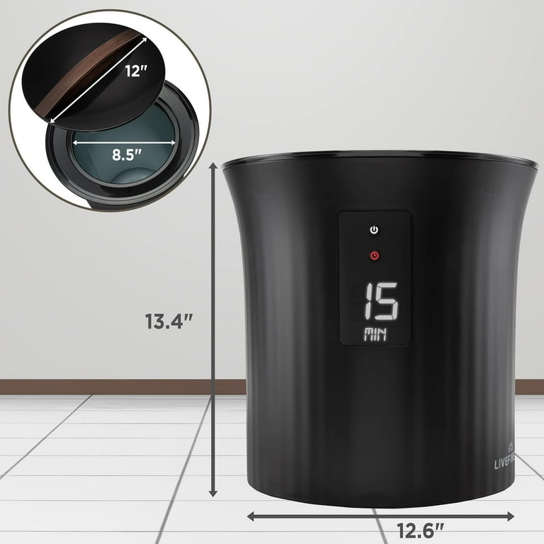 Live Fine 40” x 70” Bucket Style Luxury Oversized Towel Warmer with Led  Display - Walmart.com