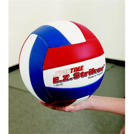 Sportime 021768 E.Z. Striker Volleyball - Red White Blue