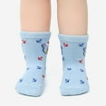 thumbnail image 6 of Fraobbg 12 Pack Baby Boys Non Slip Skid Crew Socks Toddlers Infant Cotton Grips Ankle Socks, 6 of 9