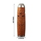 thumbnail image 2 of Cenicero de acero inoxidable con cubierta • Diseño de vetas de madera • 110x25mm • A prueba de cenizas volantes • Uso en salón y hogares, 2 of 2