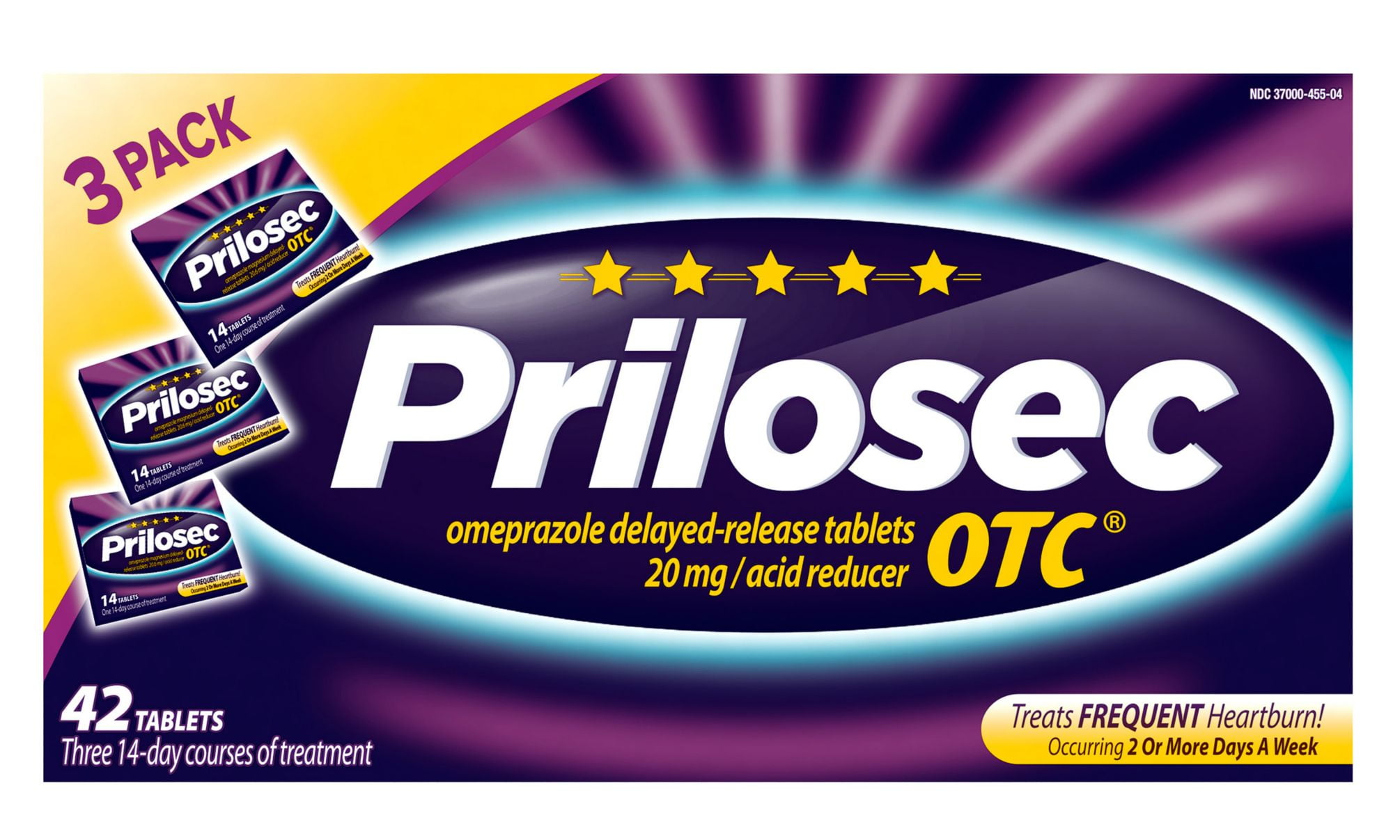 Prilosec OTC 20.6mg Tablets, Omeprazole Magnesium, Acid Relief, Adults