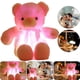 thumbnail image 5 of Oso Peluche LED 30 Cm Oso Peluche Iluminado Animal Peluche para Novia Y (rosa), 5 of 9