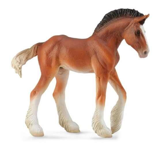 Collecta Clydesdale Foal, Bay