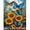 Tournesol, variante sur kit de Peinture au Diamant pour Débutant Adulte, Peinture au Diamant 5D Arbre de Vie, kit de Peinture au Diamant Fait Main DIY, Peinture de Pierres Précieuses à Perçage Rond Complet, Convient à la Décoration de la Maison, Cadre Non Inclus.,Gnome