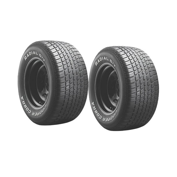 PAQ DE 2 LLANTAS 275 60 R15 COOPER COBRA RAD G/T 107T (P)