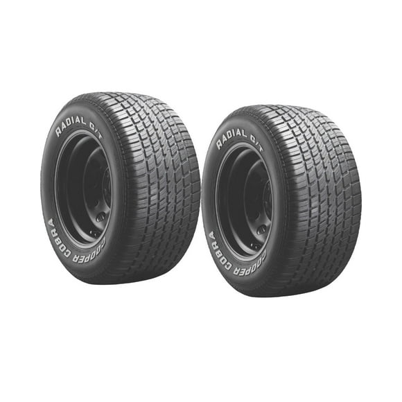 PAQUETE DE 2 LLANTAS 295 50 R15 COOPER COBRA RAD G/T 105S (P)