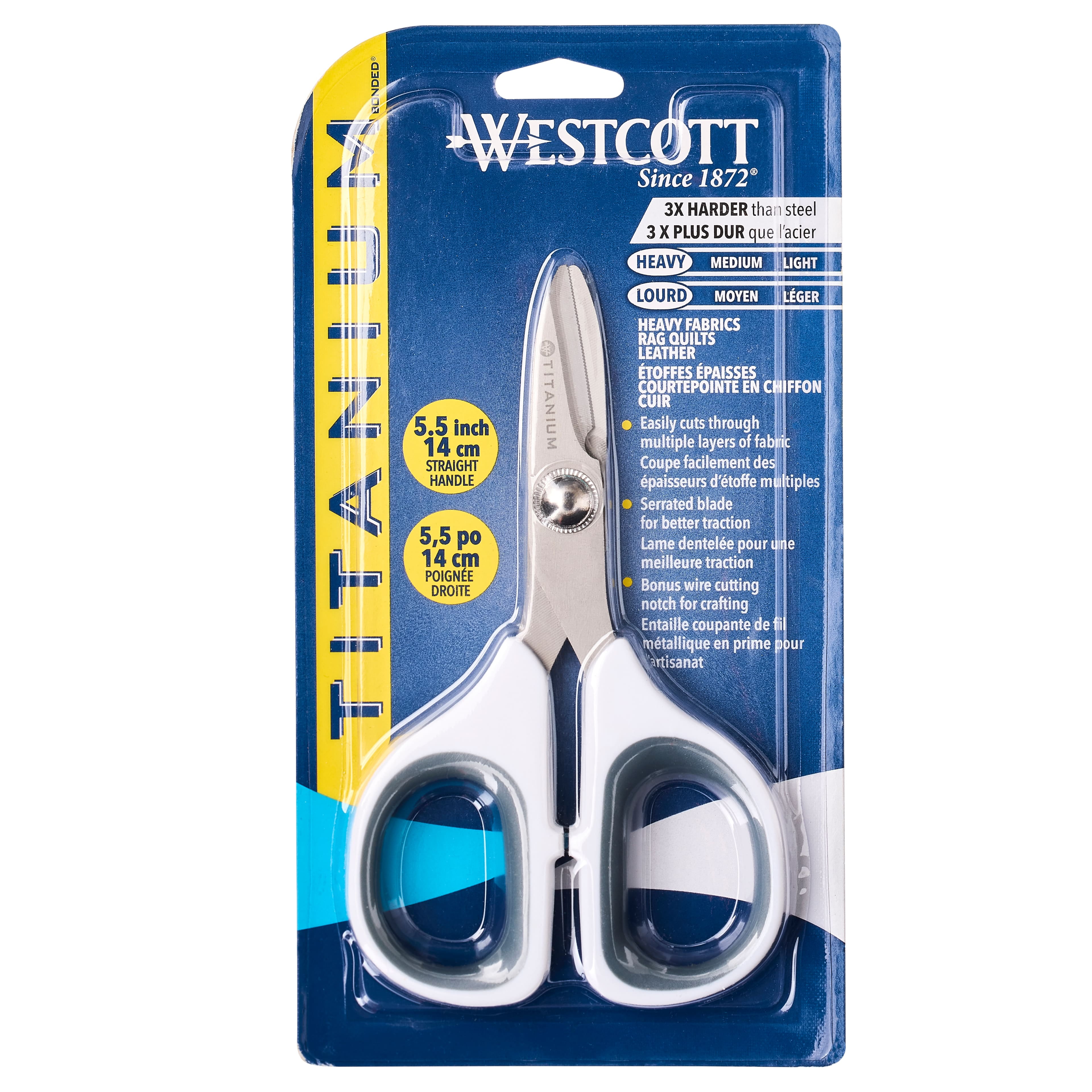 5.5 inch Teal Craft Scissors