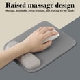 thumbnail image 5 of Ergonomic Mouse Pad with Wrist Support, Non-Slip Silicone Wrist Rest with Massage Points, Breathable Soft Gel Pad for Office Gaming Laptop Typing, Comfortable Desk Accessory for Fatigue Relief, 5 of 6