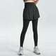 thumbnail image 3 of Leggings elásticos de cintura alta para mujer, pantalones falsos de dos piezas con bolsillos, ropa deportiva, mallas para correr, ropa de gimnasio y Yoga, 3 of 5