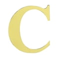 thumbnail image 3 of BalsaCircle 4 Gold 5" Letter C Cardstock Stickers Backdrop Wall Party Decorations, 3 of 8