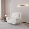 thumbnail image 2 of Sanuel 47.3" Wide Faux Leather Club Chair, 2 of 5