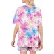 thumbnail image 5 of TaTaai Women Casual Printed Loungewear Set Short Sleeve Crew Neck Top & Pants Loose Fit Breathable Soft Fabric Machine Washable No Fading Home Daily Rest Wear Gift, 5 of 7