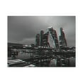 thumbnail image 2 of Moscow Black And White Skyline Canvas Artwork Breathtaking Stunning Cityscape for Home Decor Ready to Hang, 2 of 18