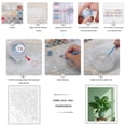 thumbnail image 3 of Paint by Numbers Kit for Adults, Green Plant Potted Sunlit Interior Paint by Numbers, Easy Paint by Numbers Kit for Adults Beginner, DIY Adult Paint by Number Kits on Canvas, Home Decor, 3 of 7