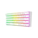 thumbnail image 1 of Teclado Gamer Redragon Dragonborn Blanco 60% Red Switch RGB, 1 of 5