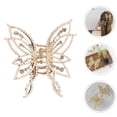 thumbnail image 4 of Pince à Mâchoires Papillon en Strass, Pince à Cheveux, Pince à Griffes, Outil de Coiffure pour Femmes, 4 of 8