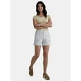 thumbnail image 2 of Time and Tru Women's Utility Short, 4" Inseam, Size Range 0-22, 2 of 5