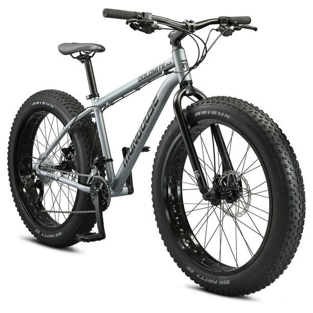 Mongoose Dolomite ALX fat tire mountain bike, 16 speeds, medium frame