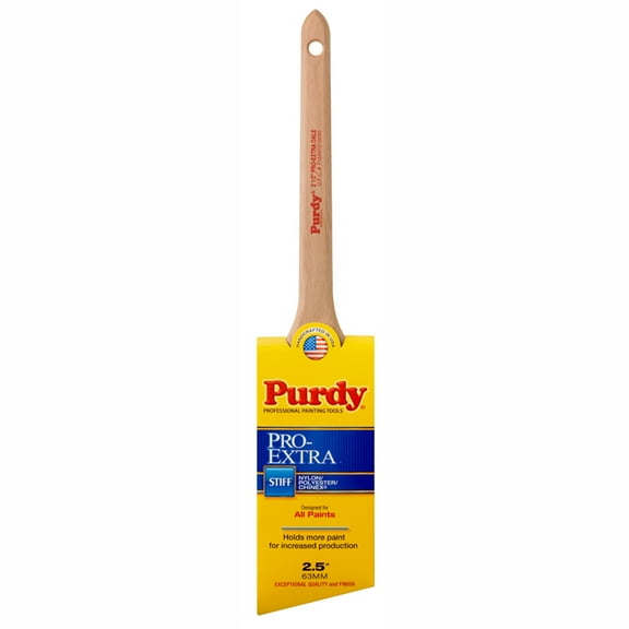 12-Pack of 2-1/2” Purdy 144080725 Pro-Extra Dale Angled Sash Paint Brush, Tynex Chinex & Orel
