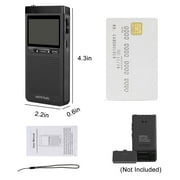 Portable Pocket Radio, NOAA Weather Radio, TSV Emergency Radio with AM FM WB, Transistor Analog Radio Powered by 2 AAA Batteries, with Best Reception, Earphone Jack, LCD Display, Black