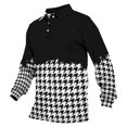 thumbnail image 4 of Vedolay Polo Shirt for Men Long Sleeve Tops Winter Basic Tops Blouse Pullover B,M, 4 of 5
