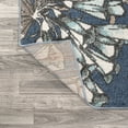 thumbnail image 6 of JONATHAN Y CONTEMPORARY POP 2 x 8 Runner Rug, Giglio Botanical Flower - Blue/Orange/Cream, CTP202A-28, 6 of 8
